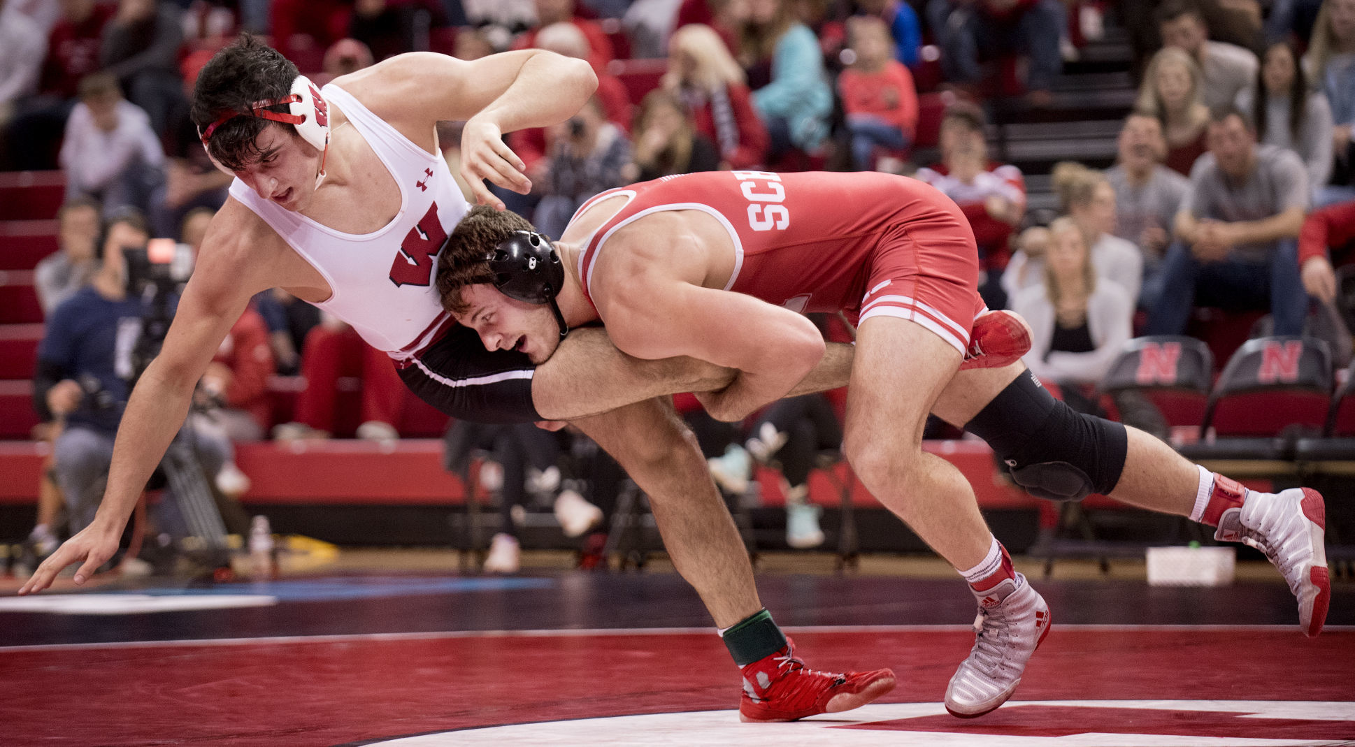 Wisconsin vs. Nebraska wrestling, 11/16/18